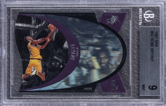 1997-98 Upper SPx #22 Kobe Bryant - BGS MINT 9